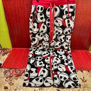 Disney The Nightmare Before Christmas Jack fleece pants S